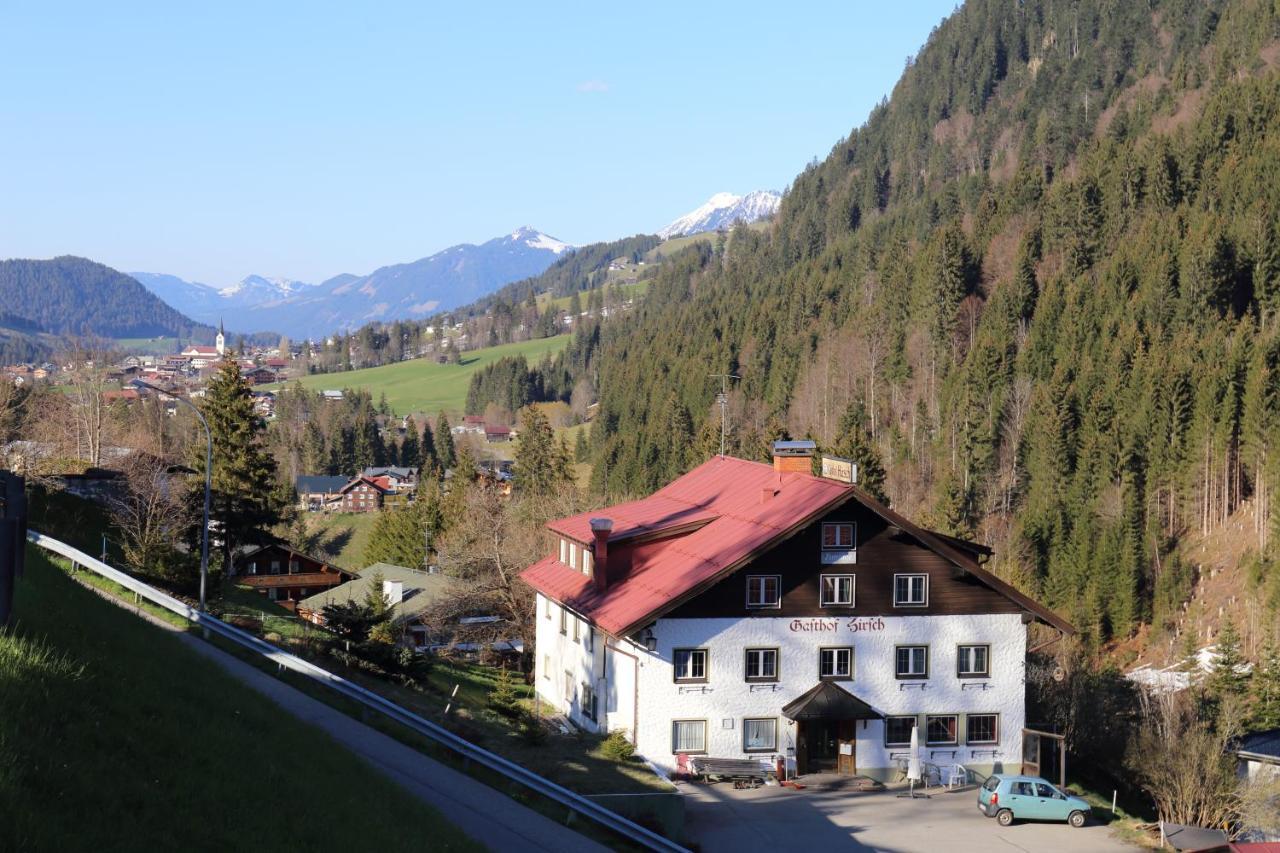 Gasthof Hirsch Otel Hirschegg  Dış mekan fotoğraf